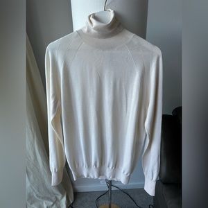 Stella McCartney Cream Turtleneck Sweater
